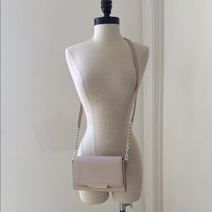 Elegant Cream Crossbody Bag